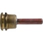 Doigt de gant 1/2" laiton DN15x16mm, L de tube 120mm Version forme