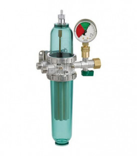 Combinaison de filtre fioul/purge d´air GS Pro-Fi 3, filetage femelle G3/8 x filetage mâle G3/5 KN plastique fritté