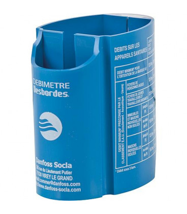 Debitmetre lisible directement