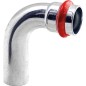 Raccord a sertir C-acier - paquet diam. 18mm contour V