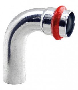 Raccord a sertir C-acier - paquet diam. 28mm contour V