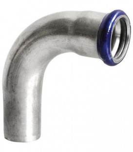 Raccord a sertir inox - paquet diam. 28mm contour M