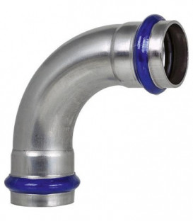 Raccord a sertir inox - paquet diam. 22mm contour V