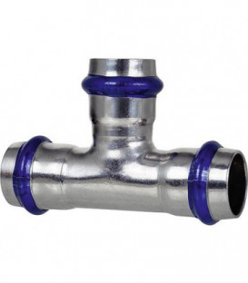 Raccord a sertir inox - paquet diam. 22mm contour V