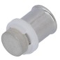 Raccord a sertir pour tube multicouche, bouchon a presser, etame, 20x2mm
