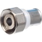 Raccord a sertir pour tube multicouche, raccord a vis avec eurocone, etame, 32x3 - 1"