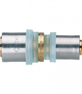 EVENES raccord a sertir pour multicouche, accouplement reduc. 40 x 3,5 - 26 x 3 mm,contour TH