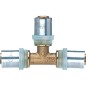 Raccord a sertir multicouche transition Té, contour TH 14x2mm