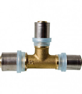 EVENES raccord a sertir pour multic., transition Té gauche aggrandi,26x3-20x2-20x2mm contour TH