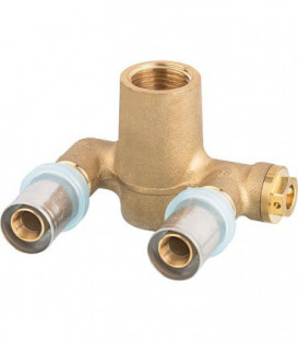 Raccord a presser EVENES pour MSVR, coude double, forme U 20x2-1/2"-20x2 contour TH