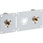 Equerre mural-plaque de montage pour domaine sec contour TH 20x2mm - DN15(1/2")