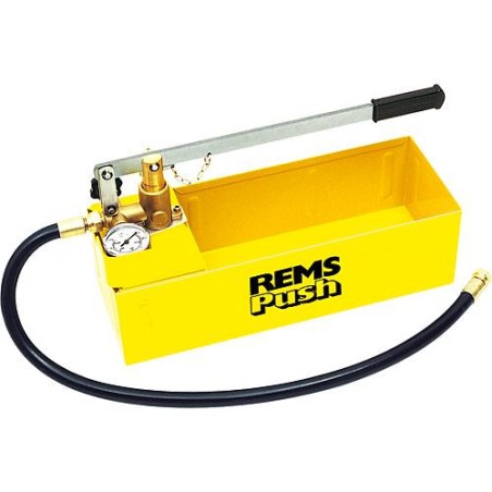 Pompe d'épreuve manuelle REMS Push pour eau, fioul, glycole Plage de pression jusqu'a 60 bar