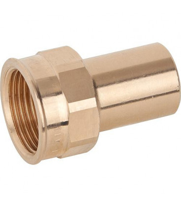 Raccord a enficher Sanpress 2212.1 15x1/2 femelle