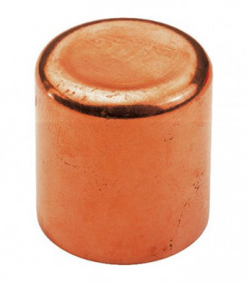 Raccord a sertir en cuivre Contour V, bouchon diam. 12mm Type P5290