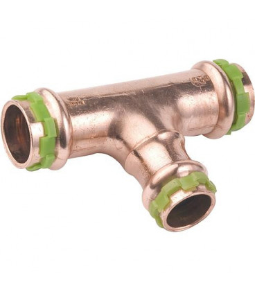 Raccord a sertir en cuivre Contour V, T reduit 54x22x54 Type P5130