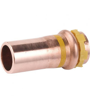 Raccord a sertir en cuivre gaz Reduction 54x35 PG 5243 Gaz contour V