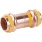 Raccord a sertir en cuivre gaz Manchon diam. 35 mm, PG 5270 gaz contour V