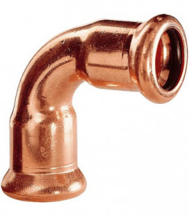 Raccord a sertir en cuivre Lot 2 : 18 mm avec contour M