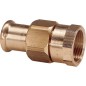 Raccord a sertir en bronze contour M Raccord a vis fem/fem 35x11/4" Type 6330g, joint plat WG907