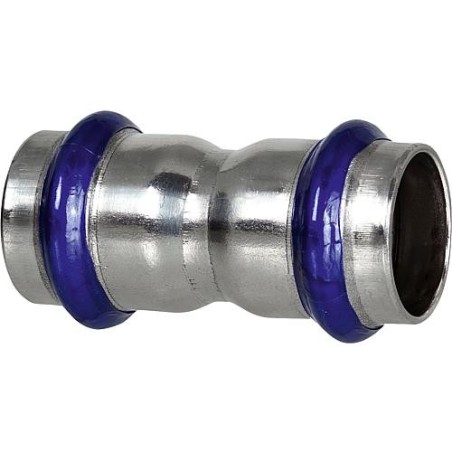 Raccord a sertir inox contour V machon 42 mm