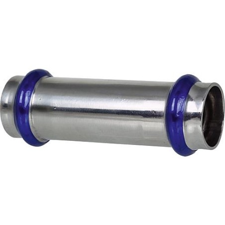 Raccord a sertir inox contour V manchon coulissant 42mm
