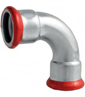 Raccord a sertir acier C Coude 90° (fem/fem) 54 mm Contour M