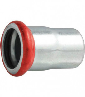 Raccord a sertir C acier Contour M, Capuchon (fem) 15 mm