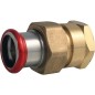 Raccord a sertir en acier C Cntour M,droit, filet femelle Joint plat 54mm x 2 "