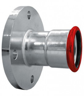Raccord a sertir acier C Contour M bride de transitioin PN6 76,1 mm