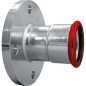Raccord a sertir acier C Contour M bride de transition PN10/16 76,1 mm Raccord a sertir acier C Contour M bride de transition PN10/16 76,1 mm