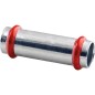 Acier C Contour V raccord A sertir manchon A pousser 15 mm