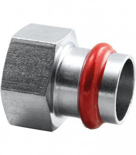 Acier C Contour V Raccord A sertir Clarinette femelle 28 mm X DN 25 (1")