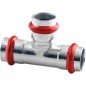 Acier C Contour V Raccord à sertir Piece en T 42 mm