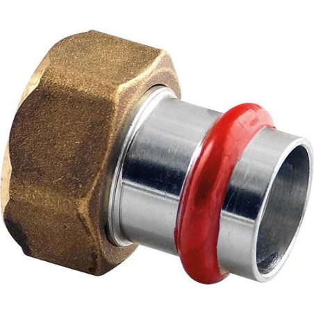 Acier C Contour V Raccord A sertir *BG* Mi raccord 42 mm X 1 3/4"
