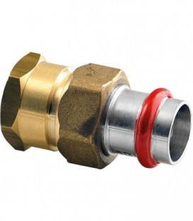 Acier C Contour V raccord A sertir Raccord ecrou tournant femelle joint plat 28 mm X DN 25 (1")