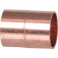 Raccord a souder en cuivre 5270 Manchon avec bordure 8 mm fem/fem