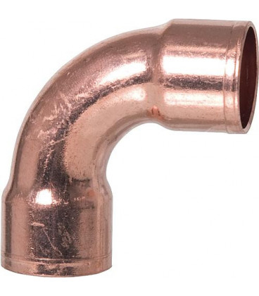 Raccord a souder en cuivre 5002a coude 90°, 18 mm PL2064 fem/fem WG905