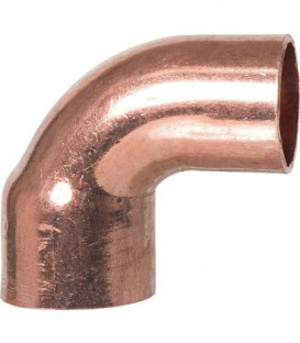 Raccord a souder en cuivre 5092 Coude 90° 12 mm WG905
