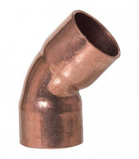 Raccord a souder en cuivre coude 45° fem/fem Type 5041 88,9mm