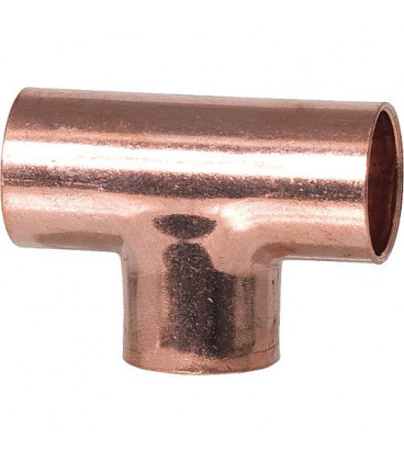 Raccord a souder en cuivre piece en T Type 5130 64 mm