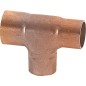 Raccord a souder en cuivre T reduit, filet femelle 5130R 16 x 16 x 12 mm