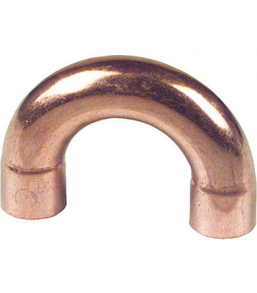 Raccord a souder en cuivre 5060 Raccord en S 180° 10 mm WG905