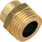 Raccord a souder en laiton mamelon male 22-1/2"