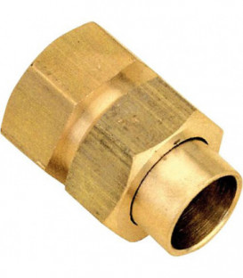 raccord a souder laiton joint conique 22-3/4"