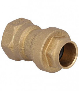 Transistion a enficher femelle DN15(1/2") x 16m, pour tube fusio, détachable