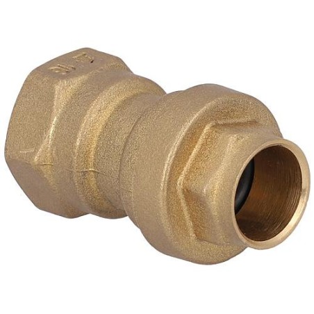 Transistion a enficher femelle DN15(1/2") x 16m, pour tube fusio, détachable