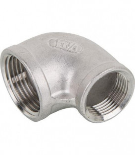 Coude reduit 90° V4A 1" x 3/4"