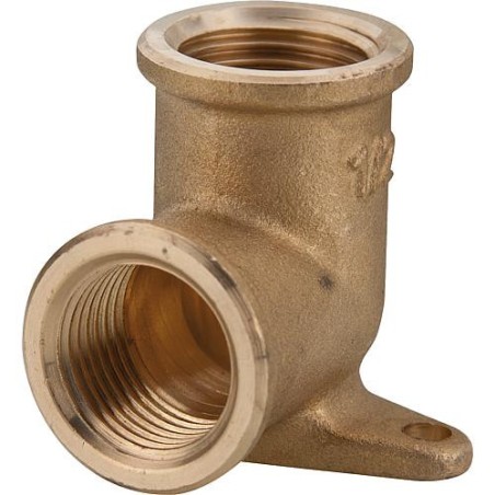 Coude plafonale 90° pour fixation murale G 3/8