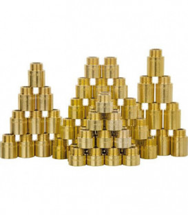 Rallonge de robinet laiton, DN15 1/2" 60 pieces
