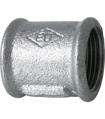 Raccord en fonte malleable galva Nr.270 manchon diam. 1 1/2"